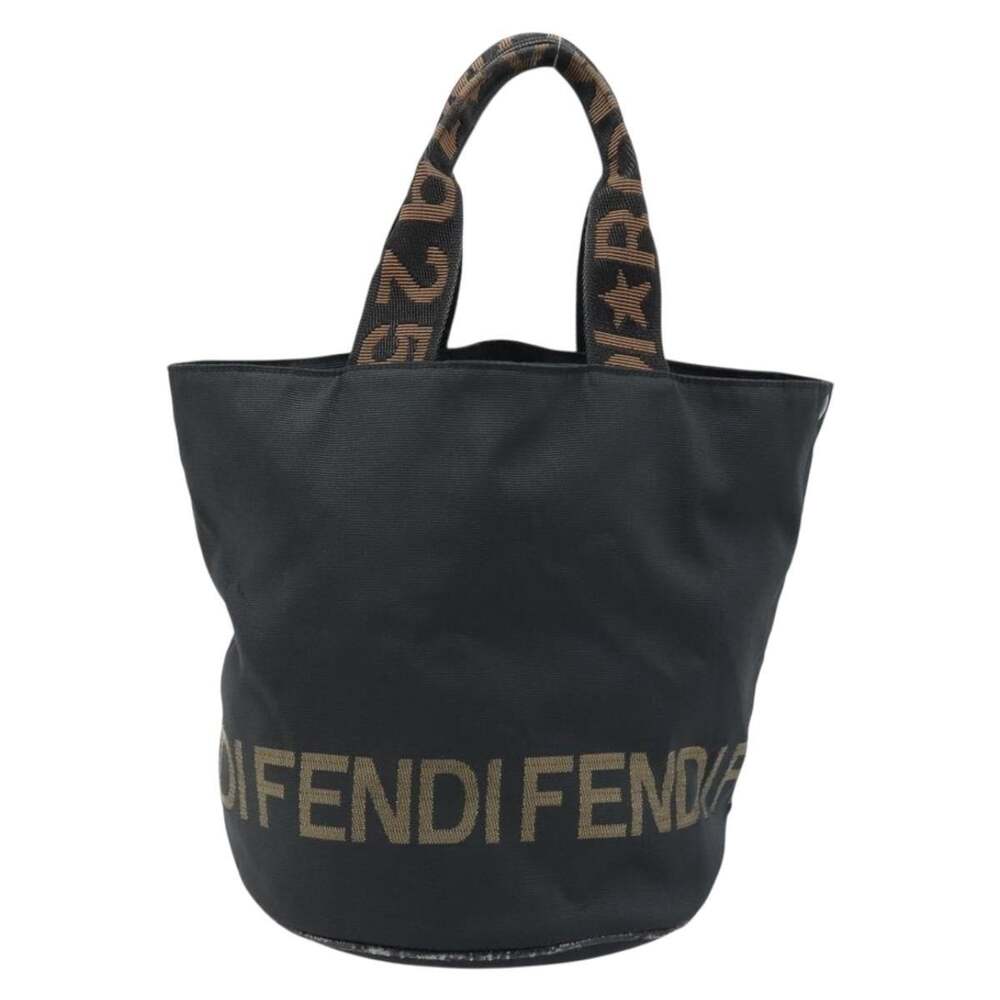 Fendi Nylon Handbag Black